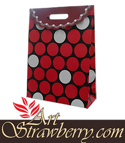 die Cutting handle paperbag