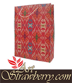paperbag motif tenun
