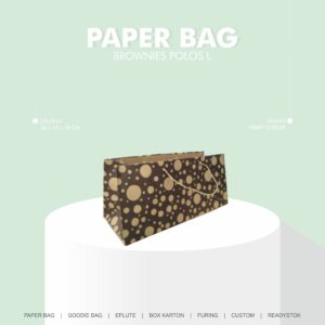 Tas Brownies Polos L